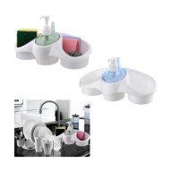 Sünger Hazneli Sıvı Sabunluk - deterjanlık Sünger Hazneli Sıvı Sabunluk - deterjanlık