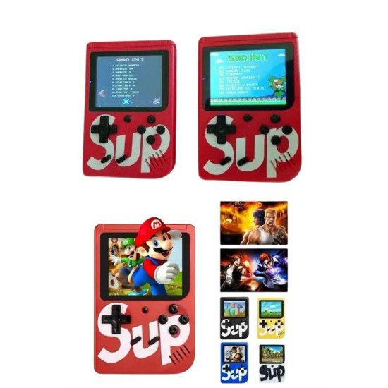 Sup Atari Retro 400 Nostalji Oyunlu Mini Atari Taşınabilir Oyun Konsolu