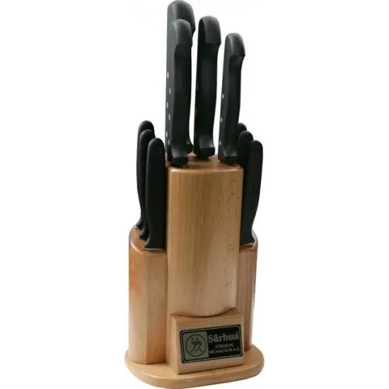 61504 - Sürmene Mutfak Bıçağı Seti - 10 lu Set 61504 - Sürmene Mutfak Bıçağı Seti - 10 lu Set