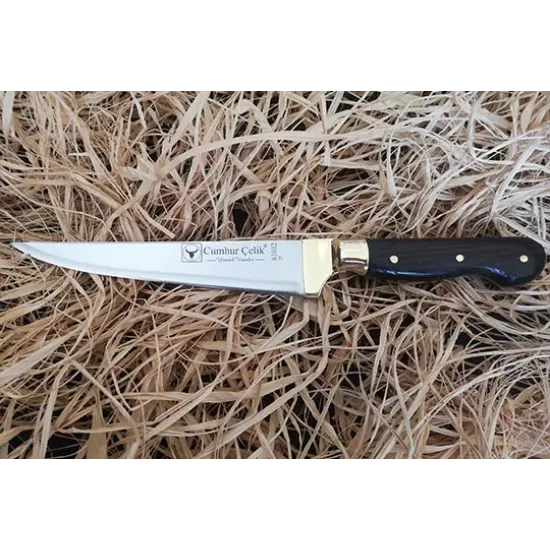 Sürmene Cumhur Çelik 61021 Sivri Kasap Kurban Bıçağı, 17 cm, Venge Sap