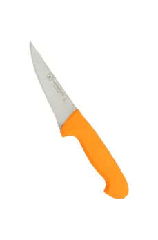 Sürmene Cumhur Çelik 61110 Sivri Kasap Bıçağı, 13 cm, Kaymaz Sap