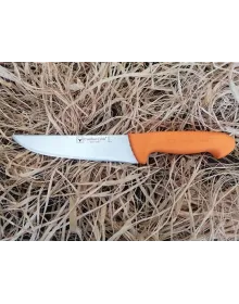 Sürmene Cumhur Çelik 61120 Kasap Kurban Bıçağı, 16,5 cm, Kaymaz Sap