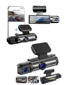 Sürüş Kamerası Video Kaydedici Hareket Algılama Gece Görüşlü