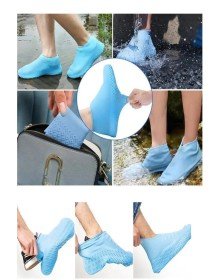 Suya Dayanıklı Silikon Ayakkabı Yağmurluğu - Ayakkabı Kılıfı Erkek