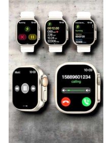 Suya ve Toza Dayanıklı 45 MM Akıllı Saat Bildirim ve Cevapsız Çağrı Görüntüleme