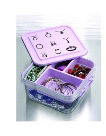 Takı Dikiş Kutusu Saklama Kabı Hobi Kutusu