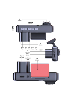 Wi-Fi Destekli Araç Kamerası: 2.7” Ekran, 128GB Destek ve IR Gece Görüş