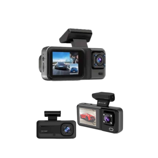 Sürüş ve Park Halinde Kesintisiz Güvenlik İçin 3 Kameralı Profesyonel Dashcam Sürüş ve Park Halinde Kesintisiz Güvenlik İçin 3 Kameralı Profesyonel Dashcam