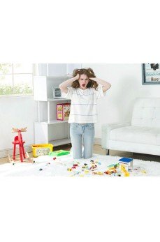 Taşınabilir Büyük Oyuncak Hurcu - PEMBE