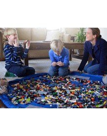 Taşınabilir Büyük Oyuncak Hurcu - MAVİ