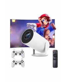 Taşınabilir Android Projeksiyon Ayaklı Çift Kollu 4K Çözünürlüklü Sinema Projeksiyonu