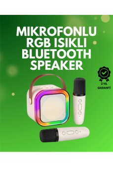 Taşınabilir Bluetooth Karaoke Sistemi – Geniş Pil Kapasitesi