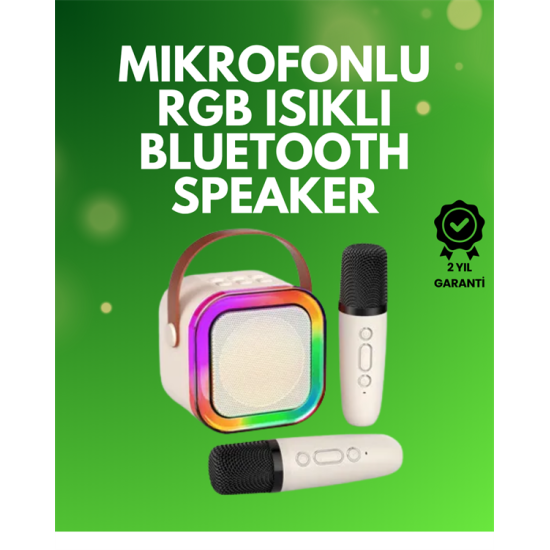 Taşınabilir Bluetooth Karaoke Sistemi – Geniş Pil Kapasitesi