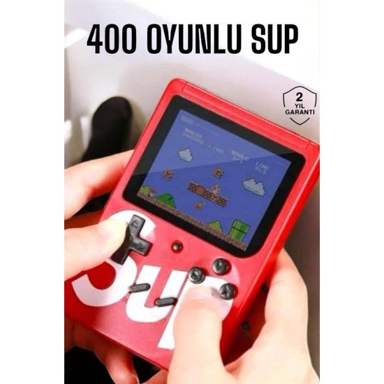 Taşınabilir El Atarisi SUP 400 Oyunlu Mini Oyun Konsolu