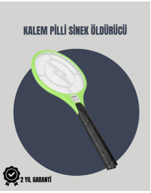 Taşınabilir Elektronik Sinek Swatter – Kimyasal İçermeyen, Ergonomik Tasarım