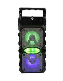 Taşınabilir Kablosuz Bluetooth Hoparlör Uzun Pil Ömrü Led Işıklı