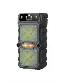 Taşınabilir Kablosuz Bluetooth Hoparlör Uzun Pil Ömrü Led Işıklı