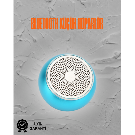 Taşınabilir Küçük Hoparlör – Otomatik Bağlantı ve Eller Serbest Mikrofon