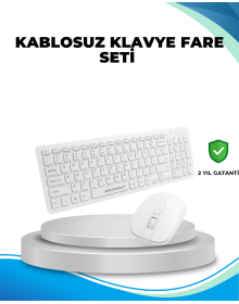 Q Klavye Klavye ve Mouse Seti USB Girişli Kablosuz