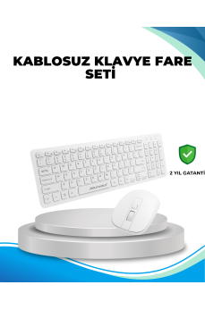 Q Klavye Klavye ve Mouse Seti USB Girişli Kablosuz