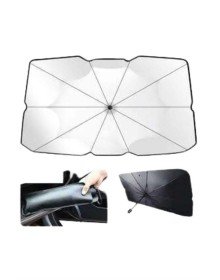 Taşınabilir Oto Cam Güneşliği Katlanabilir Tüm Araçlara Uyumlu Güneş Gölge Koruyucu