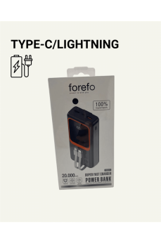 Taşınabilir Şarj Cihazı 20000 mAh | 22.5W Hızlı Şarj + Dijital Ekran + Kablo Dahil Taşınabilir Şarj Cihazı 20000 mAh | 22.5W Hızlı Şarj + Dijital Ekran + Kablo Dahil