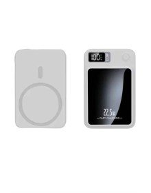 Taşınabilir Şarj Magsafe Powerbank 10.000 mAh Hızlı Şarj Led Göstergeli Kablosuz