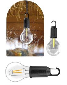 Taşınabilir Şarjlı Led Ampul Askılı Lamba Kamp Bahçe Lambası