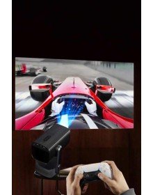 Taşınabilir Sinema Oyun Projektörü Akıllı Projeksiyon Android 11