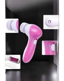 Taşınabilir Yüz Temizleme Cihazı Masaj, Peeling, Temizlik 5 Başlıklı
