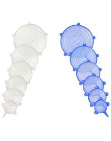 Tazeliği Koruyan 6 lı Silikon Strech Kapaklar