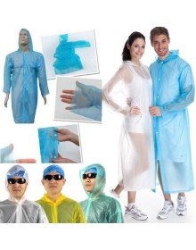 Tek Kullanımlık Çıtçıtlı Yağmurluk