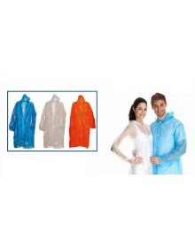 Tek Kullanımlık Çıtçıtlı Yağmurluk