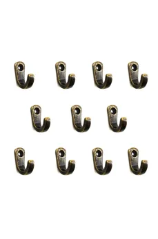 Tekli Bijuteri, Dekor Askısı - Antik, 100 Adet, 10x18x22 mm Tekli Bijuteri, Dekor Askısı - Antik, 100 Adet, 10x18x22 mm