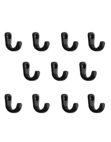 Tekli Bijuteri, Dekor Askısı - Siyah, 100 Adet, 10x18x22 mm