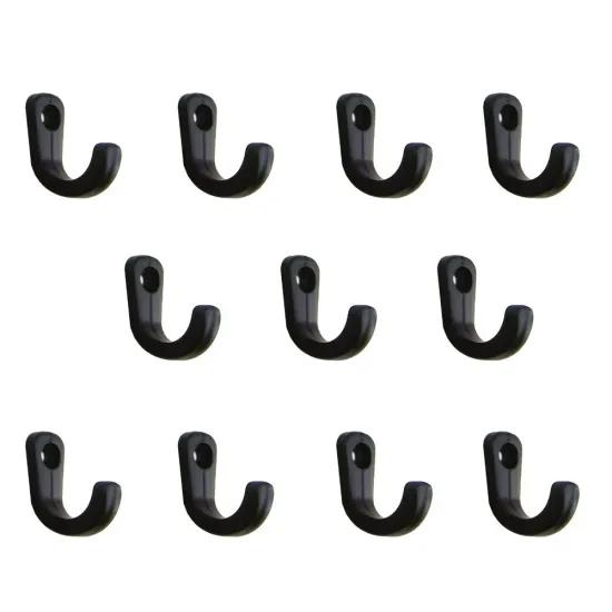 Tekli Bijuteri, Dekor Askısı - Siyah, 100 Adet, 10x18x22 mm