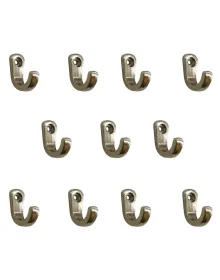 Tekli Bijuteri, Dekor Askısı - Nikel, 100 Adet, 10x18x22 mm