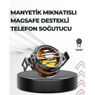 Telefon Soğutucu | LED Işık Efektli | Power Aparatlı | Sessiz ve Taşınabilir Model