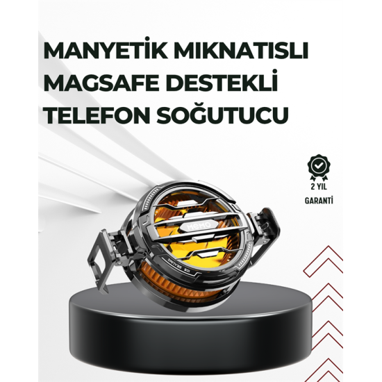 Telefon Soğutucu | LED Işık Efektli | Power Aparatlı | Sessiz ve Taşınabilir Model