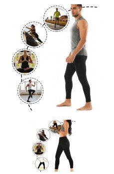 Termal Sauna Erkek Unisex Atlet ( S ) Neotex Terletme Atleti