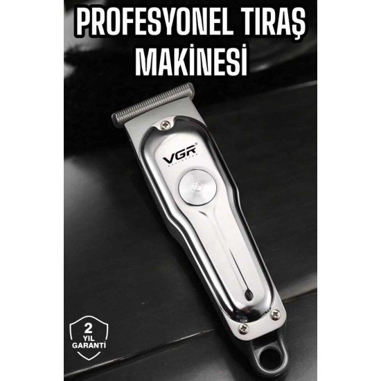 Tıraş Makinesi Güçlü Motor Şarjlı Uzun Pil Ömürlü