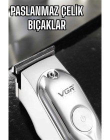 Tıraş Makinesi Profesyonel Tasarım Paslanmaz Çelik Bıçaklı