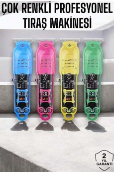 Tıraş Makinesi Şarj Edilebilir, Islak ve Kuru Kullanımlı Çok Yönlü