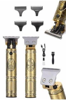 Tıraş Makinesi Şarjlı Çizik Tıraş Paslanmaz Çelik Bıçaklı 4 Taraklı