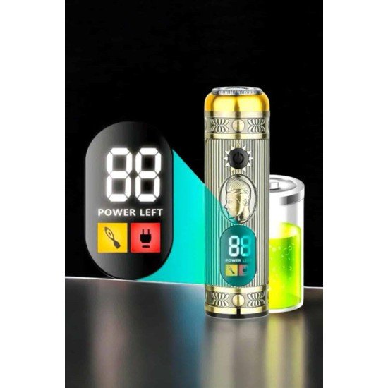 Tıraş Makinesi Üç Başlıklı Saç Sakal ve Vücut Tıraşına Uygun