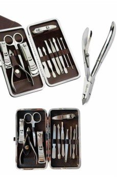 Tırnak Bakım Seti Tırnak Düzeltme Batık 12 Parça Çanta Tipi Manikür Pedikür Tırnak Bakım Seti Tırnak Düzeltme Batık 12 Parça Çanta Tipi Manikür Pedikür