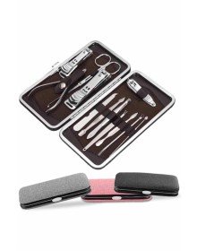 Tırnak Bakımı Tırnak Makası Profesyonel 12 Parça El Ayak Manikür Pedikür Seti