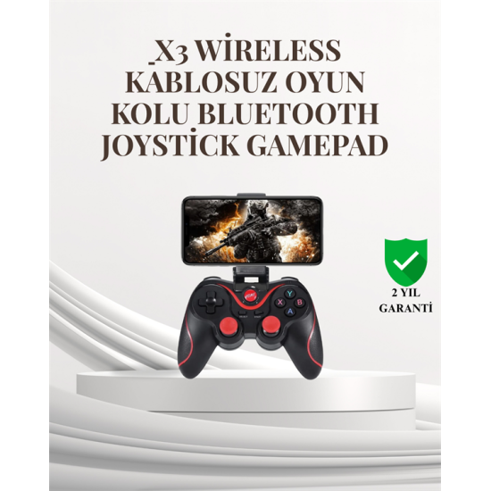 Titreşimli Gamepad – Mobil ve Konsol Uyumluluğu