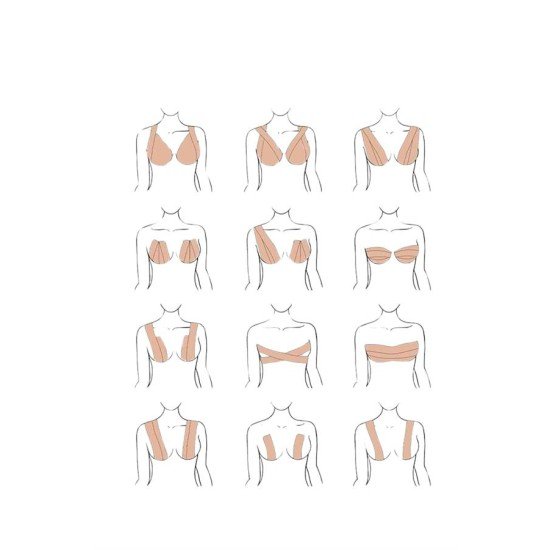 Toparlayıcı Göğüs Bandı Şekillendirici Ten Rengine Uygun Esnek Hassas Ciltlere Uygun Toparlayıcı Göğüs Bandı Şekillendirici Ten Rengine Uygun Esnek Hassas Ciltlere Uygun