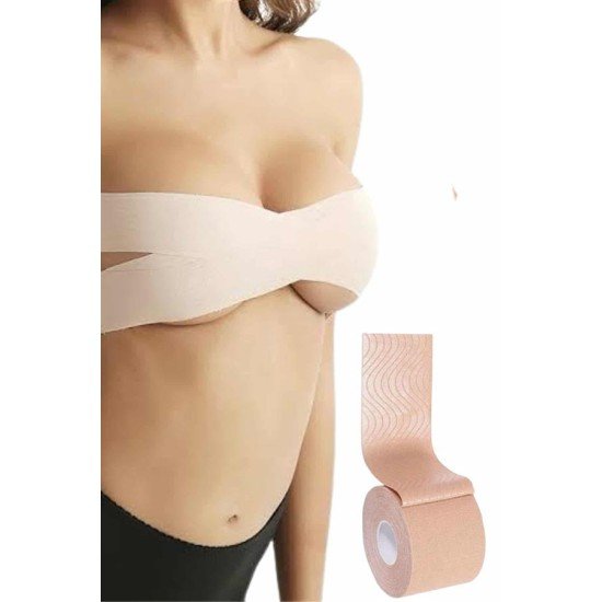 Toparlayıcı Göğüs Bandı Şekillendirici Ten Rengine Uygun Esnek Hassas Ciltlere Uygun Toparlayıcı Göğüs Bandı Şekillendirici Ten Rengine Uygun Esnek Hassas Ciltlere Uygun